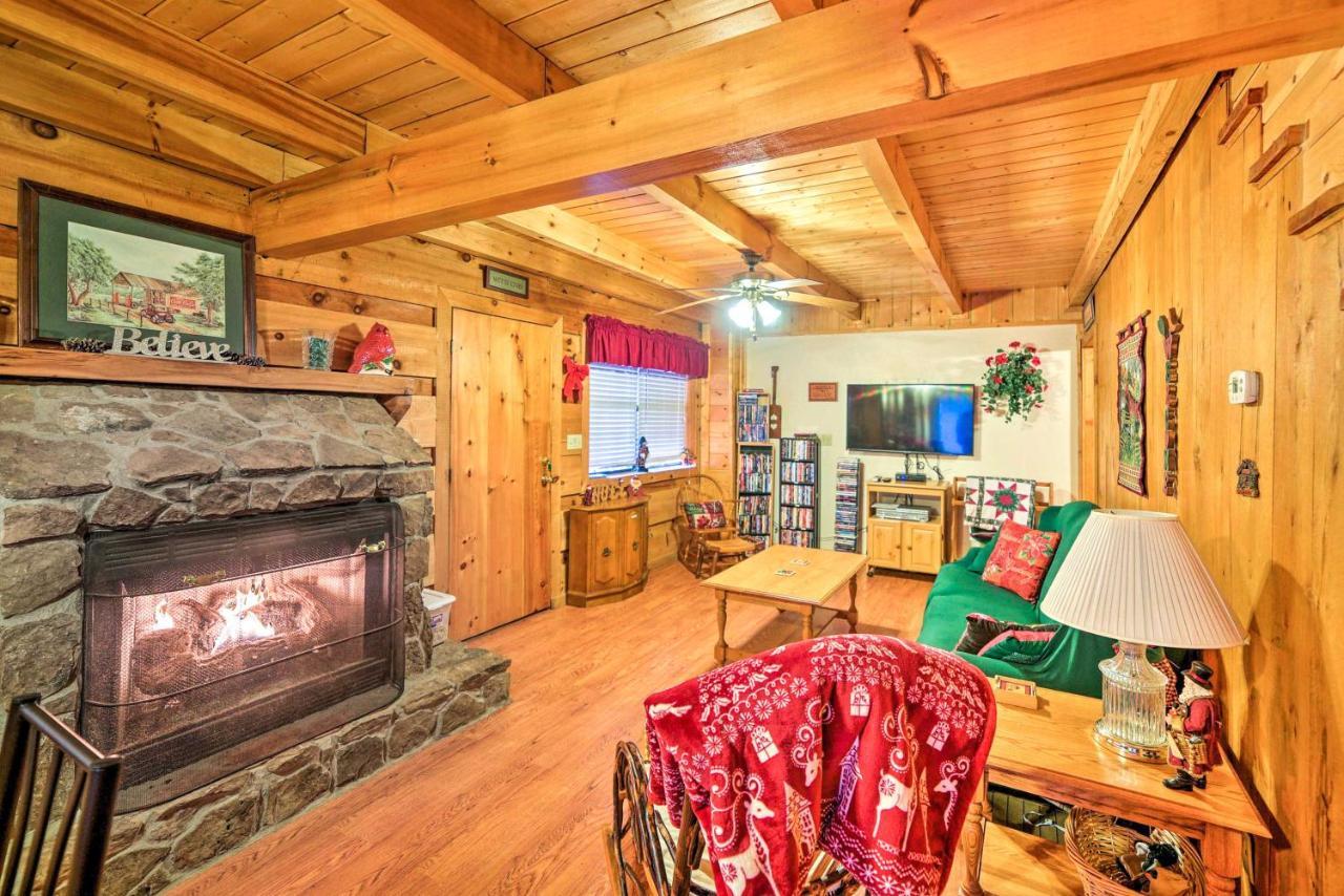 Cozy Tellico Plains Cabin With Large Mountain Creek! 외부 사진
